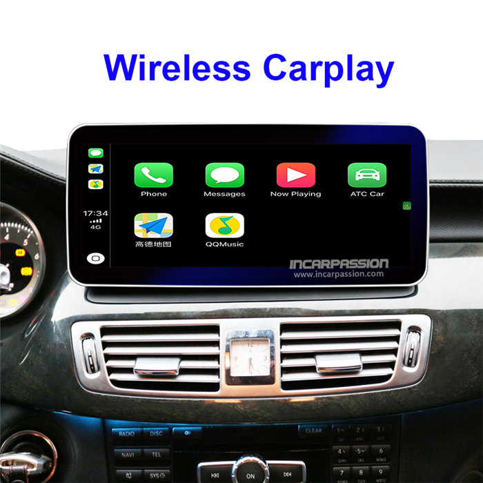 10.25'' Android Navigation with Wireless Carplay for Mercedes CLS W218 C218  X218